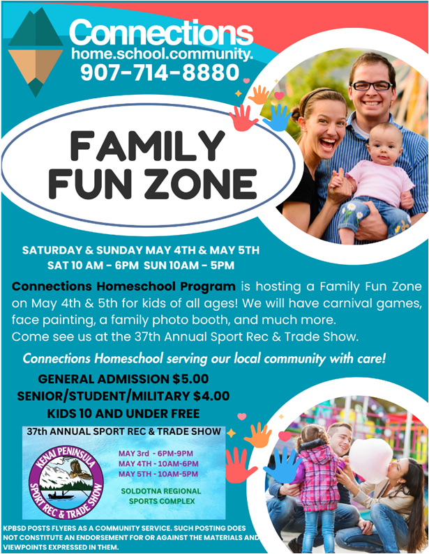 Family Fun Zone by Connections Homeschool @ Soldotna Regional Sports Complex