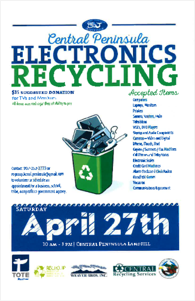 Central Peninsula Electronics Recycling @ Central Peninsula Landfill