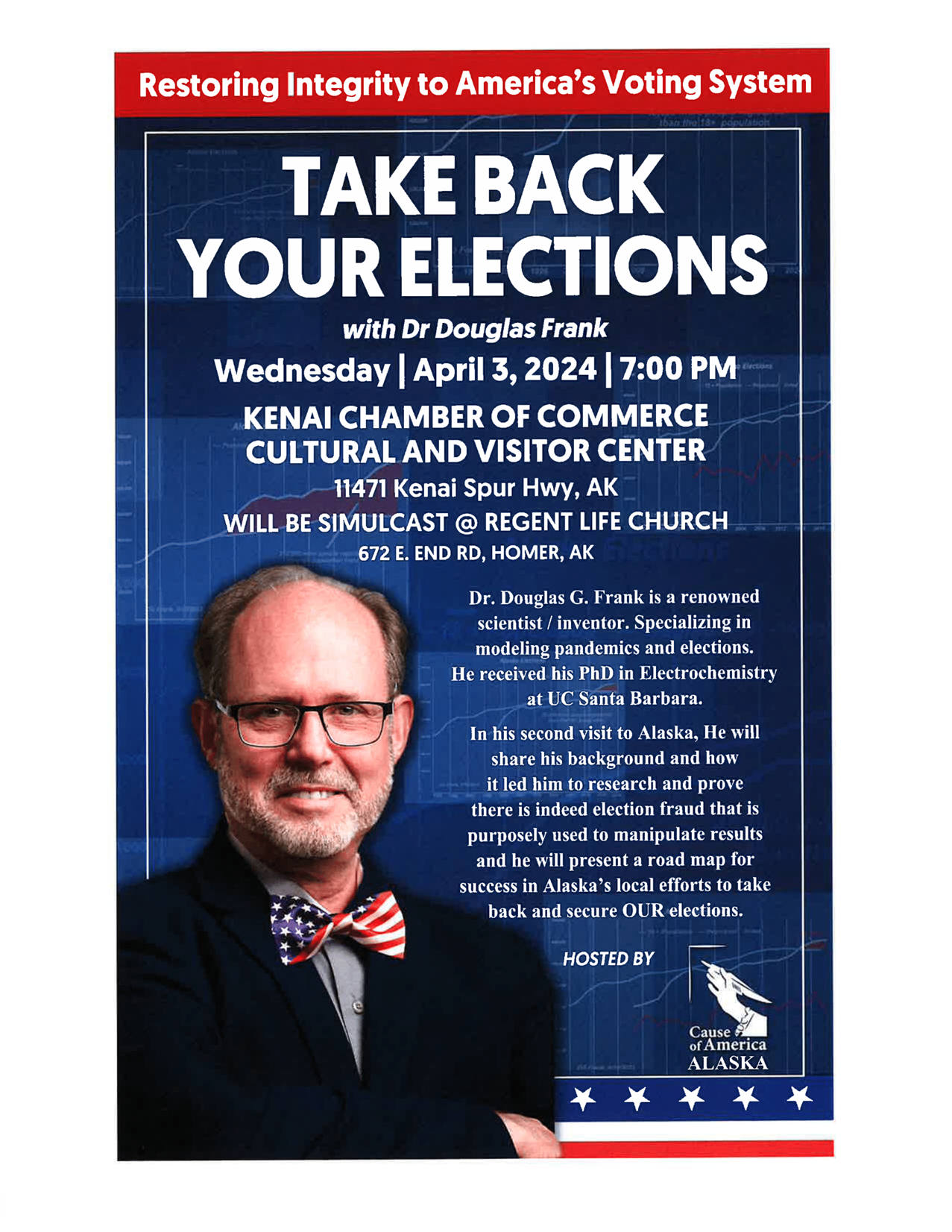 Take Back Your Elections @ Kenai Chamber of Commerce and Visitors Center