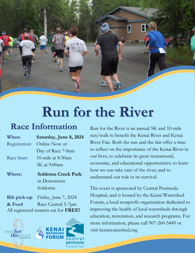 Run For The River 2024 @ Soldotna Creek Park